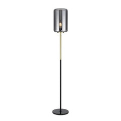 Telbix Lighting Floor Lamps Korova Floor Lamp Brass / Smoke Lights-For-You KOROVA FL-BRSSM 9329501062661