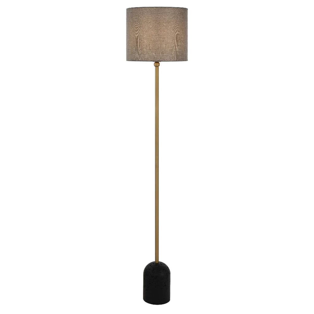 Telbix Lighting Floor Lamps Livia Floor Lamp 1Lt in Beige, Black Lights-For-You