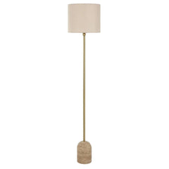 Telbix Lighting Floor Lamps Livia Floor Lamp 1Lt in Beige, Black Lights-For-You