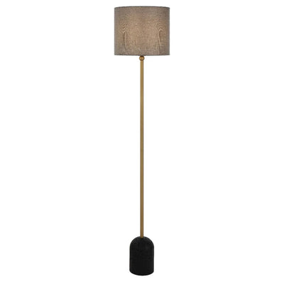 Telbix Lighting Floor Lamps Livia Floor Lamp 1Lt in Beige, Black Lights-For-You