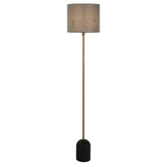 Telbix Lighting Floor Lamps Livia Floor Lamp 1Lt in Beige, Black Lights-For-You