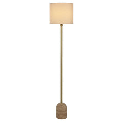 Telbix Lighting Floor Lamps Livia Floor Lamp 1Lt in Beige, Black Lights-For-You