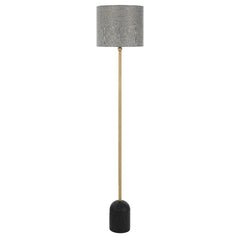 Telbix Lighting Floor Lamps Livia Floor Lamp 1Lt in Beige, Black Lights-For-You LIVIA FL-BKDGY 9329501071281