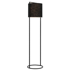 Telbix Lighting Floor Lamps Black Loftus Floor Lamp 1 LT in Rust or Black Lights-For-You LOFTUS FL-BK