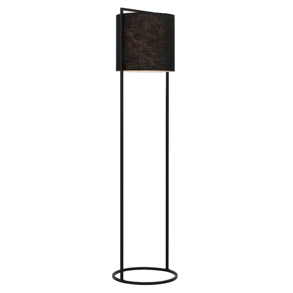 Telbix Lighting Floor Lamps Loftus Floor Lamp 1 LT in Rust or Black Lights-For-You LOFTUS FL-BK 9329501063637