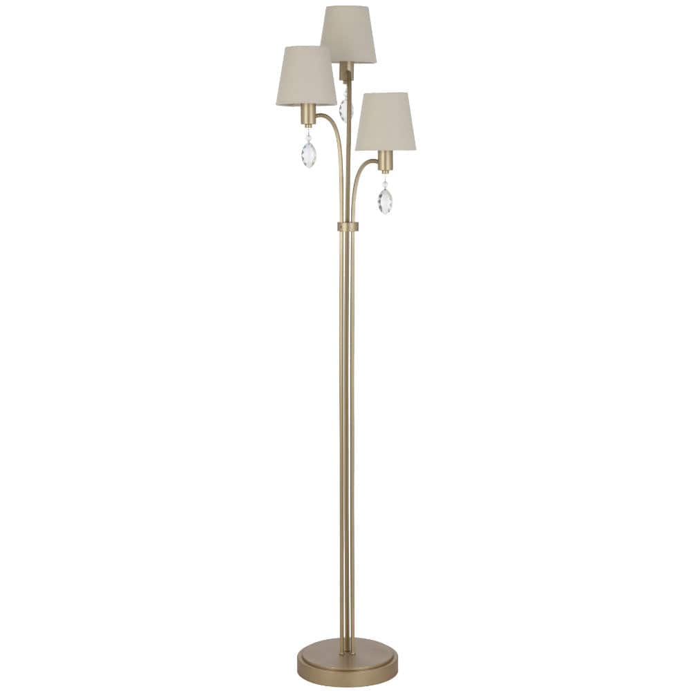 Telbix Lighting Floor Lamps Malvern 3 Light Floor Lamp Lights-For-You MALVERN FL3-AS 9329501070543