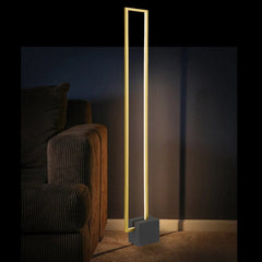 Telbix Lighting Floor Lamps Modric LED Floor Lamp in Black/Gold or Grey Lights-For-You