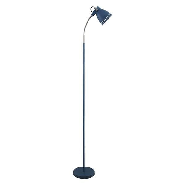 Telbix Lighting Floor Lamps Blue Nova Floor Lamp in Antique Brass , Black, Blue., Grey , Nickel ,Pink or White NOVA FL-DGY