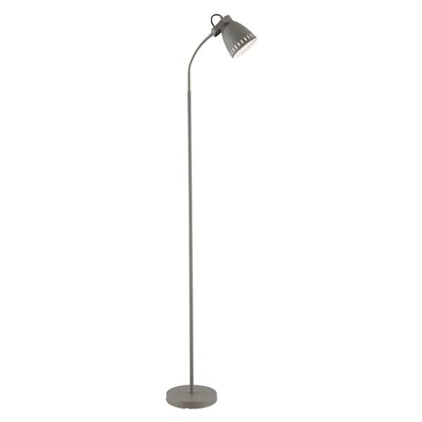 Telbix Lighting Floor Lamps Grey Nova Floor Lamp in Antique Brass , Black, Blue., Grey , Nickel ,Pink or White NOVA FL-GY