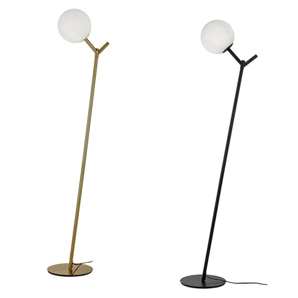Telbix Lighting Floor Lamps Ohh Floor Lamp 1 Lt in Antique Gold or Black Lights-For-You
