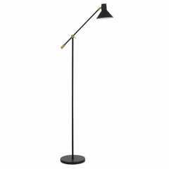 Telbix Lighting Floor Lamps Olav Floor Lamp in Beige, Black, Green, orange Lights-For-You OLAV FL-BK