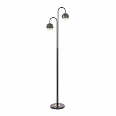 Telbix Lighting Floor Lamps Oneta Floor Lamp 2Lt Black or White Lights-For-You ONETA FL2-BKCL 9329501063576