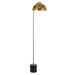 Telbix Lighting Floor Lamps ortez Floor Lamp in Black/Antique Gold or White/Antique Gold Lights-For-You ORTEZ TL-BKTRZAG