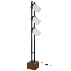 Telbix Lighting Floor Lamps Osada Floor Lamp 3Lt in Black Lights-For-You OSADA FL3-BK