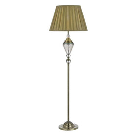 Telbix Lighting Floor Lamps Oxford Floor Lamp Vintage in Antique Brass Lights-For-You OXFORD FL-ABGD 9329501038789