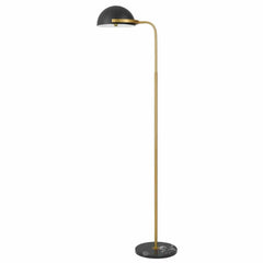 Telbix Lighting Floor Lamps Pollard Floor Lamp in Black/Antique Gold Lights-For-You POLLARD FL-BKAG 9329501060209