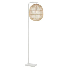 Telbix Lighting Floor Lamps Rana Floor Lamp ø400mm in Black, Brown or Natural Rattan Lights-For-You