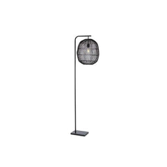 Telbix Lighting Floor Lamps Rana Floor Lamp ø400mm in Black, Brown or Natural Rattan Lights-For-You