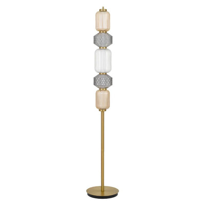 Telbix Lighting Floor Lamps Torso LED Floor Lamp 26w in Black or Brass Lights-For-You