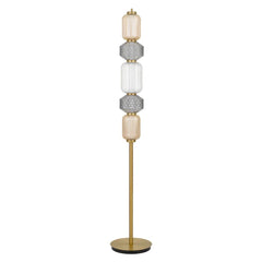 Telbix Lighting Floor Lamps Torso LED Floor Lamp 26w in Black or Brass Lights-For-You