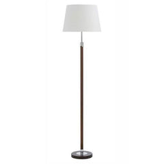 Telbix Lighting Floor Lamps Walnut Traditional Timber Look Floor Lamp Lights-For-You BELMORE FL-WL