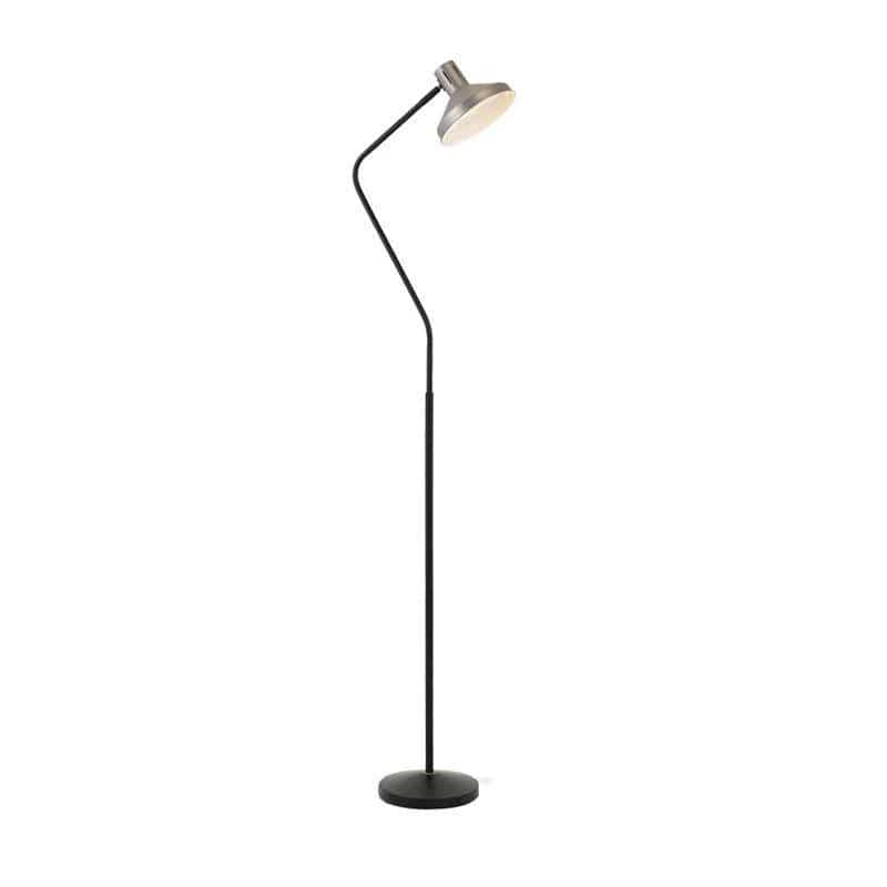 Telbix Lighting Floor Lamps Trevi Floor Lamp in Antique Brass or Nickel Lights-For-You TREVI FL-BKNK