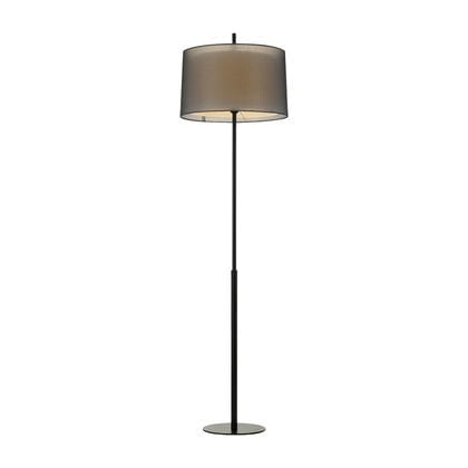 Telbix Lighting Floor Lamps Vale 1 Light Floor Lamp Lights-For-You VALE FL-BK 9329501048290