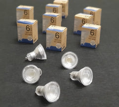 Telbix Lighting Globes LED 6W GU10 Focal Wide Lamp Globes Lights-For-You