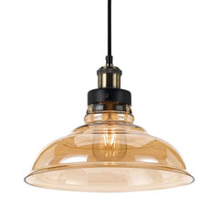 Telbix Lighting Indoor Pendants Amber Glass Pendant Light Lights-For-You