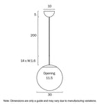 Telbix Lighting Indoor Pendants Bally Pendant Light Lights-For-You