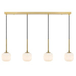 Telbix Lighting Indoor Pendants Bobo Bar LED Pendant Light 4Lt Lights-For-You BOBO PE04-AGOM 9329501057704