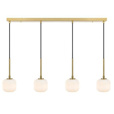 Telbix Lighting Indoor Pendants Bobo Bar LED Pendant Light 4Lt Lights-For-You BOBO PE04-AGOM 9329501057704