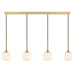 Telbix Lighting Indoor Pendants Bobo Bar LED Pendant Light 4Lt Lights-For-You BOBO PE04-AGOM 9329501057704