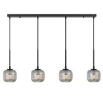 Telbix Lighting Indoor Pendants Bobo Bar LED Pendant Light 4Lt Lights-For-You BOBO PE04-BKSM 9329501057711