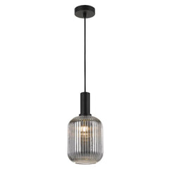 Telbix Lighting Indoor Pendants Bonura Pendant Light 1Lt Lights-For-You BONURA PE14-BKSM 9329501053768