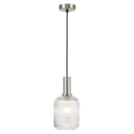 Telbix Lighting Indoor Pendants Bonura Pendant Light 1Lt Lights-For-You BONURA PE14-NKCL 9329501053775