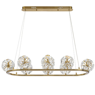 Telbix Lighting Indoor Pendants Catania LED Pendant Light 8Lt Lights-For-You CATANIA PE08-AG 9329501069219