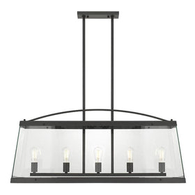 Telbix Lighting Indoor Pendants Colair Pendant Light 5Lt Lights-For-You C COLAIR PE5-BK 9329501062203