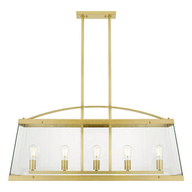 Telbix Lighting Indoor Pendants Colair Pendant Light 5Lt Lights-For-You COLAIR PE5BR KIT