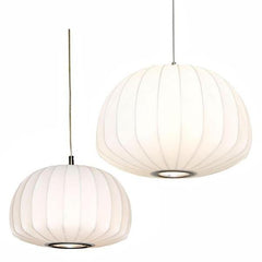 Telbix Lighting Indoor Pendants Coote Nickel/White Pendant Light (Small or Large) Lights-For-You