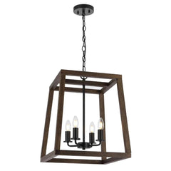 Telbix Lighting Indoor Pendants Dalton Pendant Light 3Lt, 4Lt, 6Lt Lights-For-You DALTON PE6-BK 9329501070390