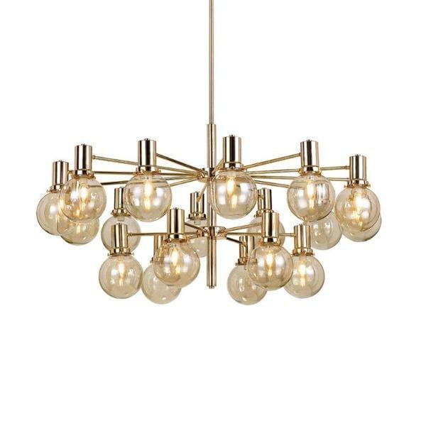 Telbix Lighting Indoor Pendants Escoda Pendant Light 18xE14 Lights-For-You ESCODA PE18-GD 9329501050484