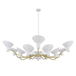 Telbix Lighting Indoor Pendants Farbon Pendant 12 Light Lights-For-You FARBON PE12-WH 9329501062548