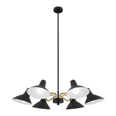 Telbix Lighting Indoor Pendants Farbon Pendant Light 6Lt Lights-For-You FARBON PE6-BK 9329501062517