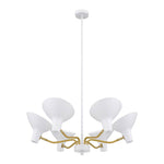 Telbix Lighting Indoor Pendants Farbon Pendant Light 6Lt Lights-For-You FARBON PE6-WH 9329501062500