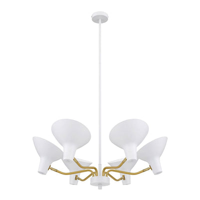 Telbix Lighting Indoor Pendants Farbon Pendant Light 6Lt Lights-For-You FARBON PE6-WH 9329501062500