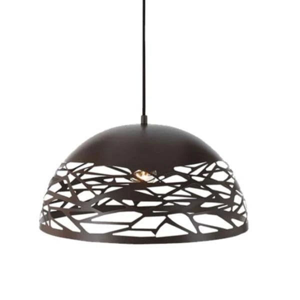 Telbix Lighting Indoor Pendants Farina Dome Medium Pendant Lights-For-You FARINA PEB40-BZ 9329501043639