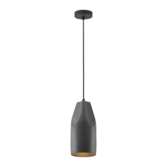 Telbix Lighting Indoor Pendants Forma 1 Light Pendant Dark Grey Lights-For-You FORMA PE12-DGY 9329501055434