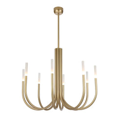 Telbix Lighting Indoor Pendants Joshua LED Pendant Light 8Lt in Black or Gold Lights-For-You