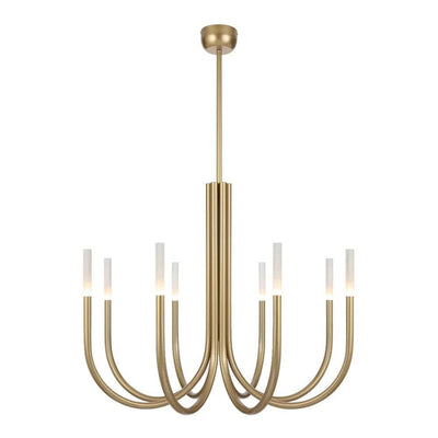 Telbix Lighting Indoor Pendants Joshua LED Pendant Light 8Lt in Black or Gold Lights-For-You